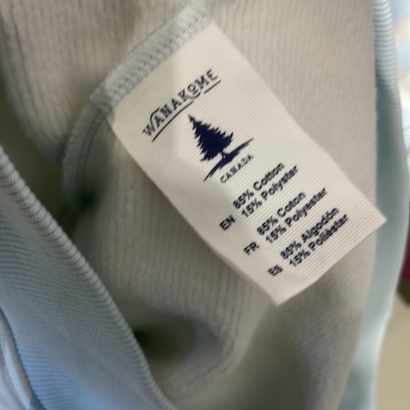 Wanakome Billie Print Sky Blue Camo Hoodie Small - Picture 5 of 5